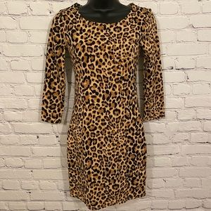 Leopard Print Bodycon Dress